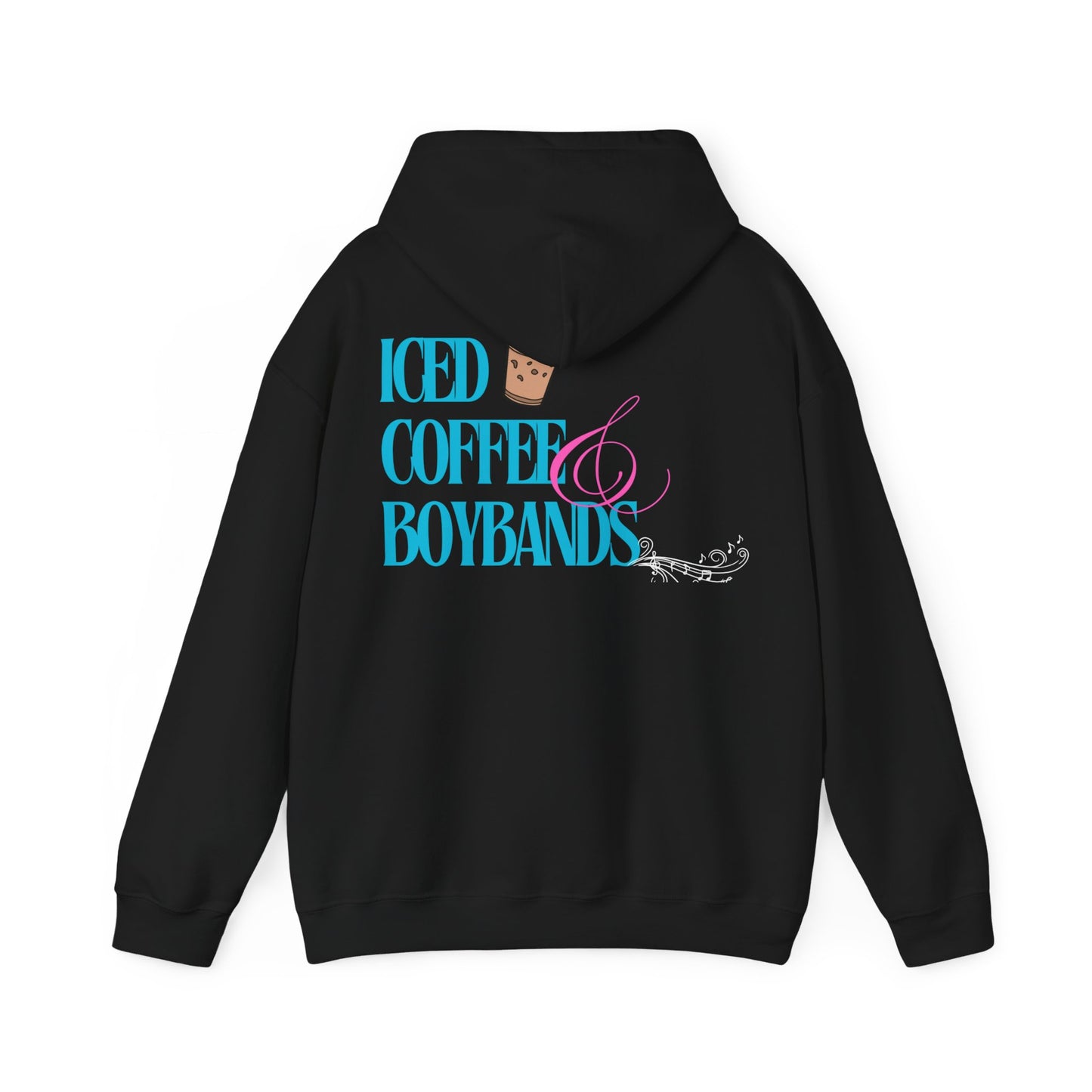 This Girl Runs On Iced Coffee & Boybands Hoodie