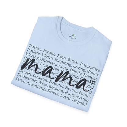 Graphic Tee Mama Supportive Unisex T-Shirt