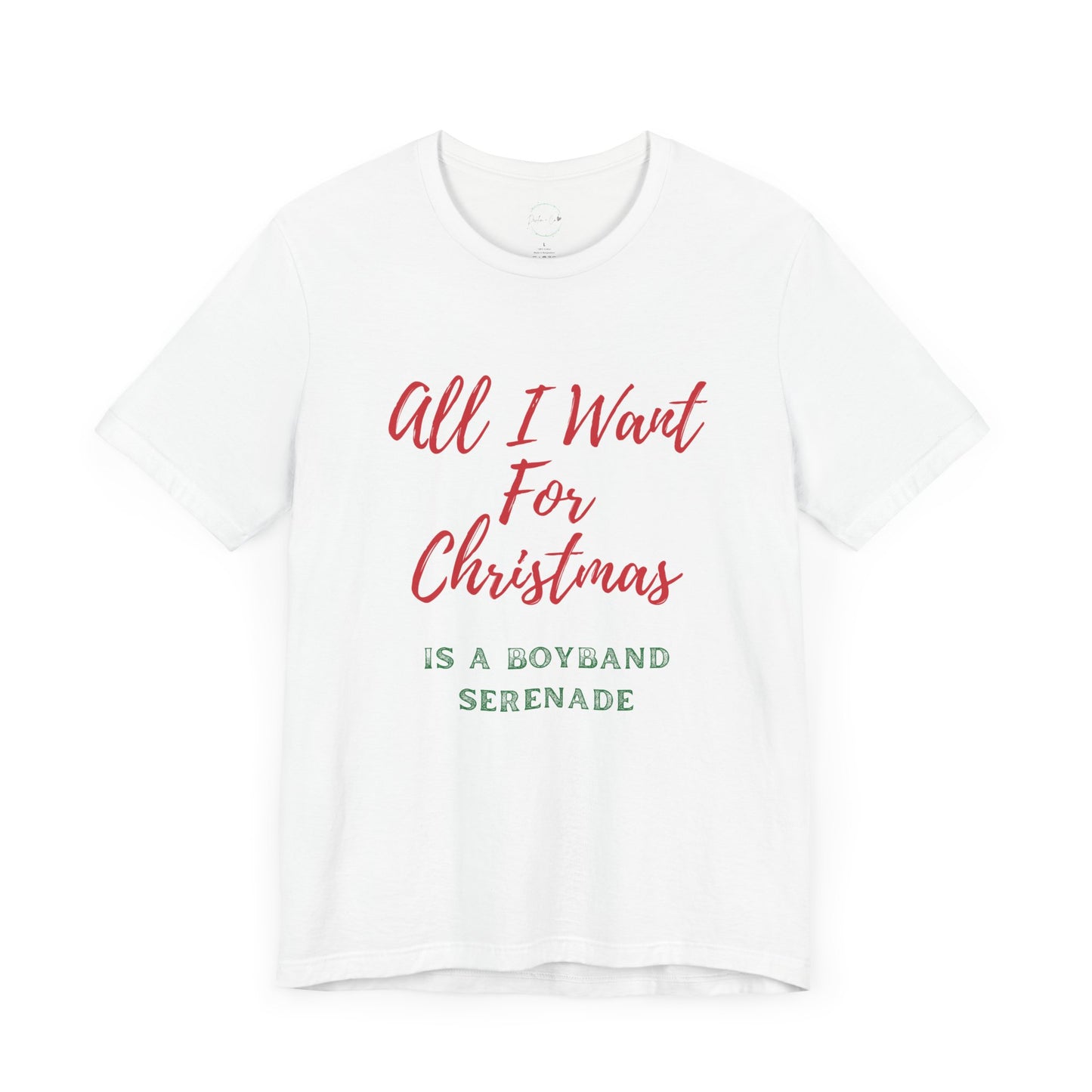 Boyband Christmas Serenade Tee