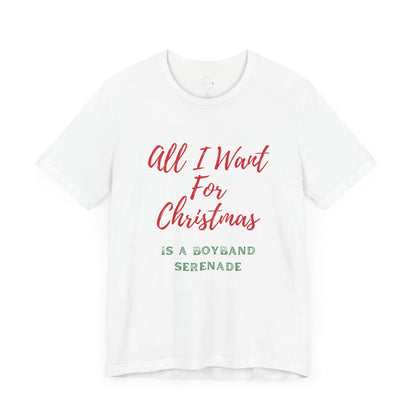 Boyband Christmas Serenade Tee