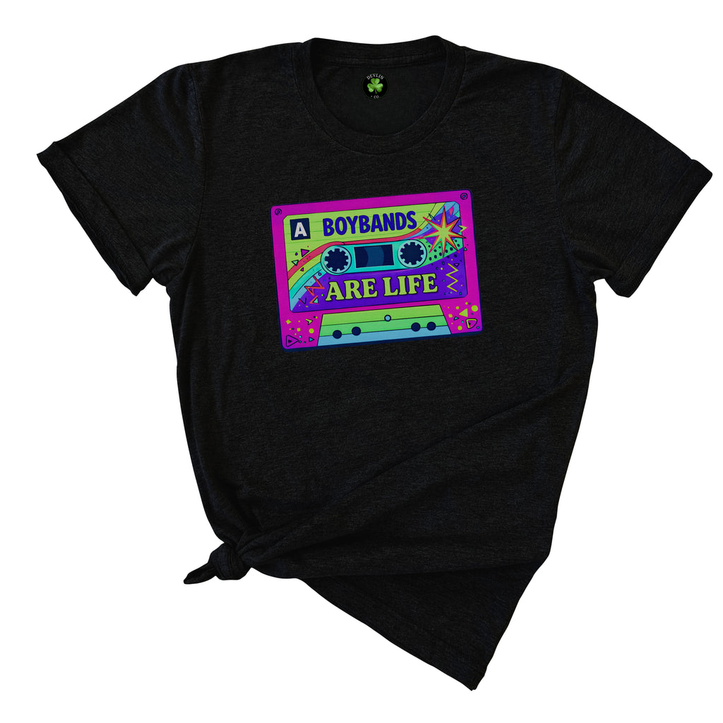 Boybands Are Life Cassette Tee