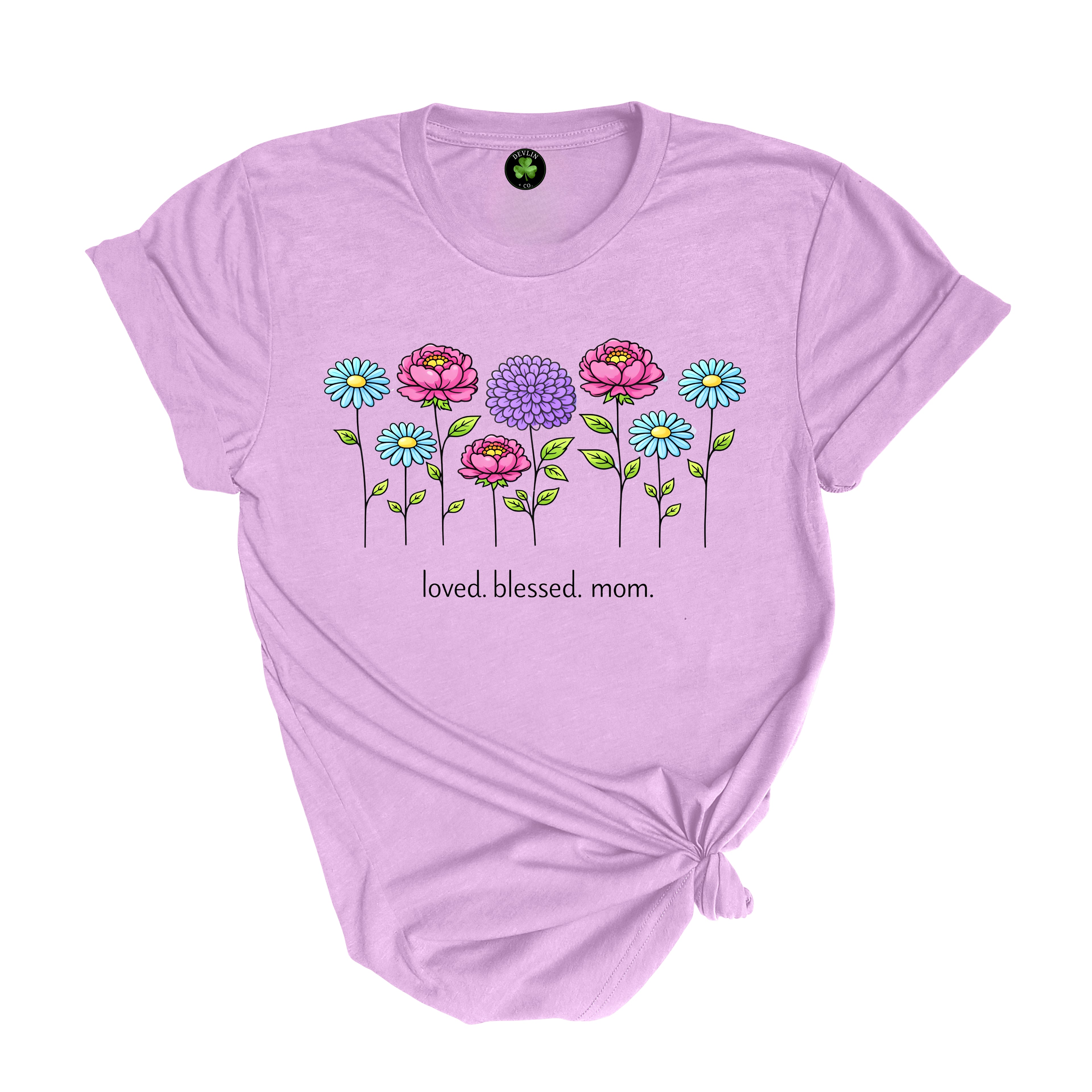 Loved. Blessed. Mom. Tee