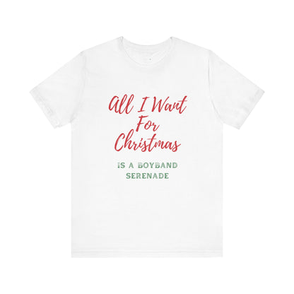 Boyband Christmas Serenade Tee