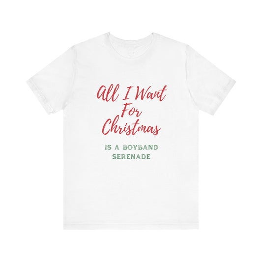 Boyband Christmas Serenade Tee