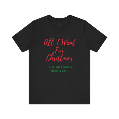 Boyband Christmas Serenade Tee