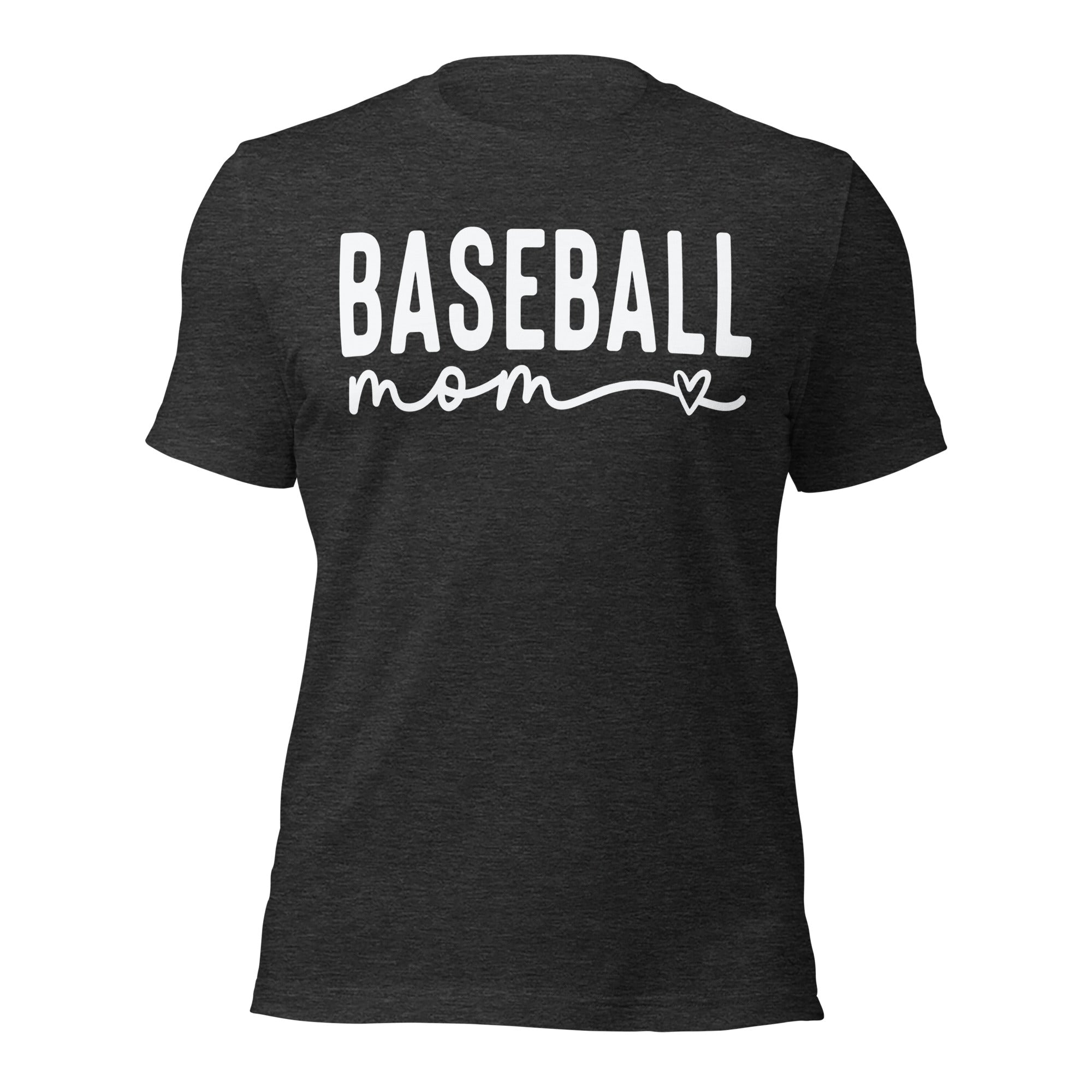Baseball Mom Heart Tee