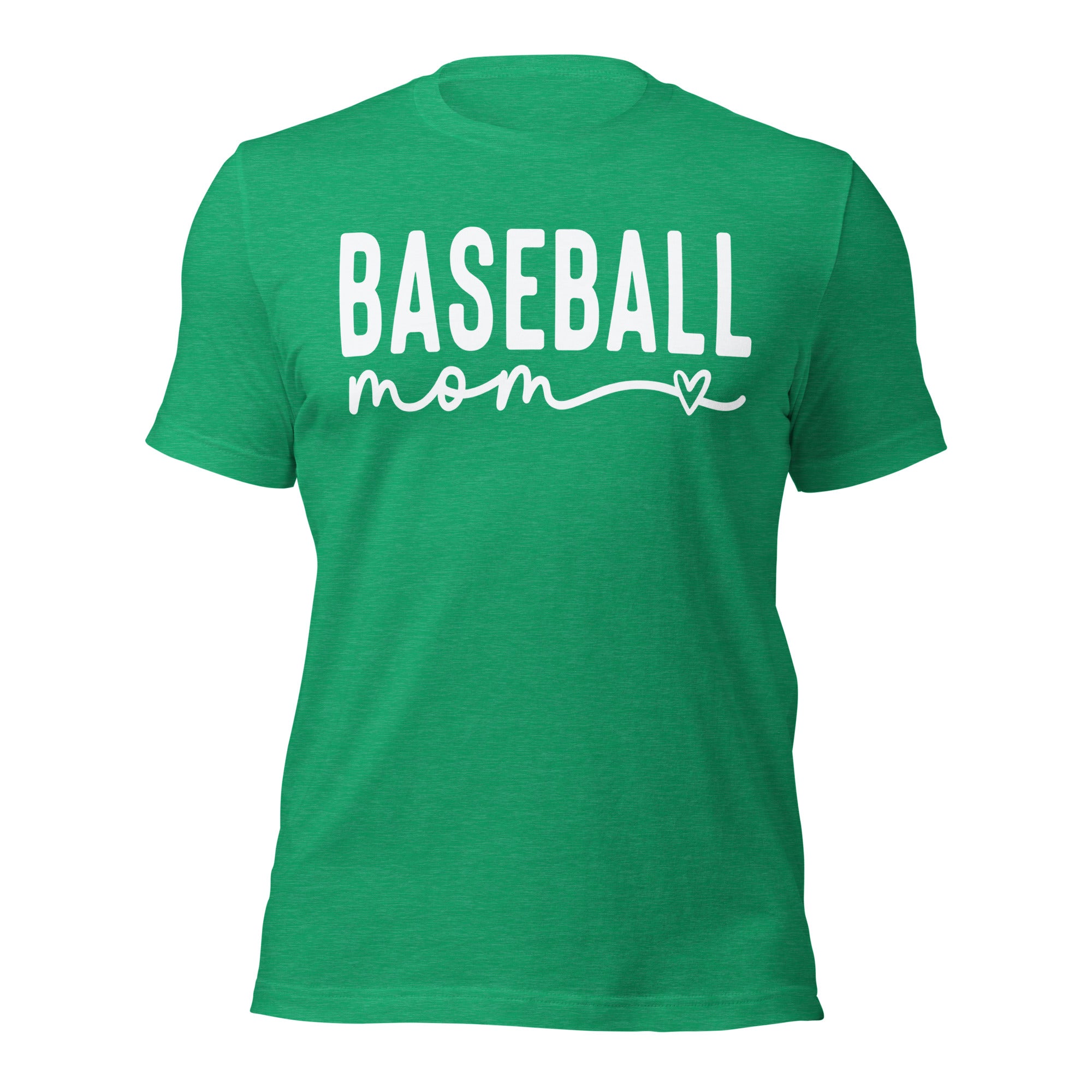 Baseball Mom Heart Tee