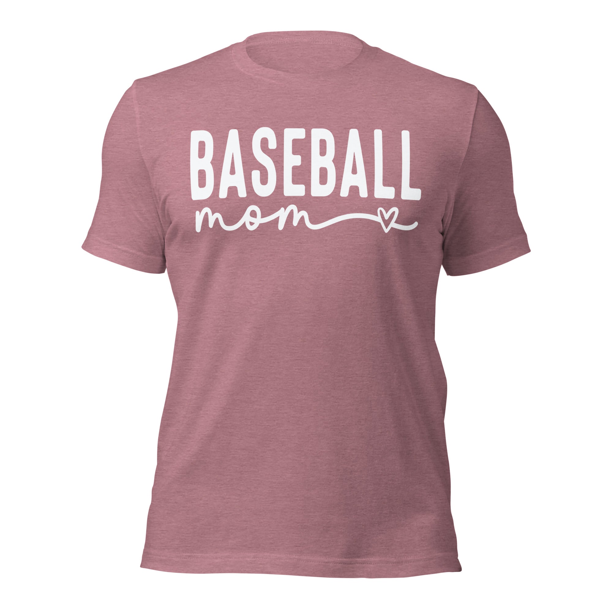 Baseball Mom Heart Tee