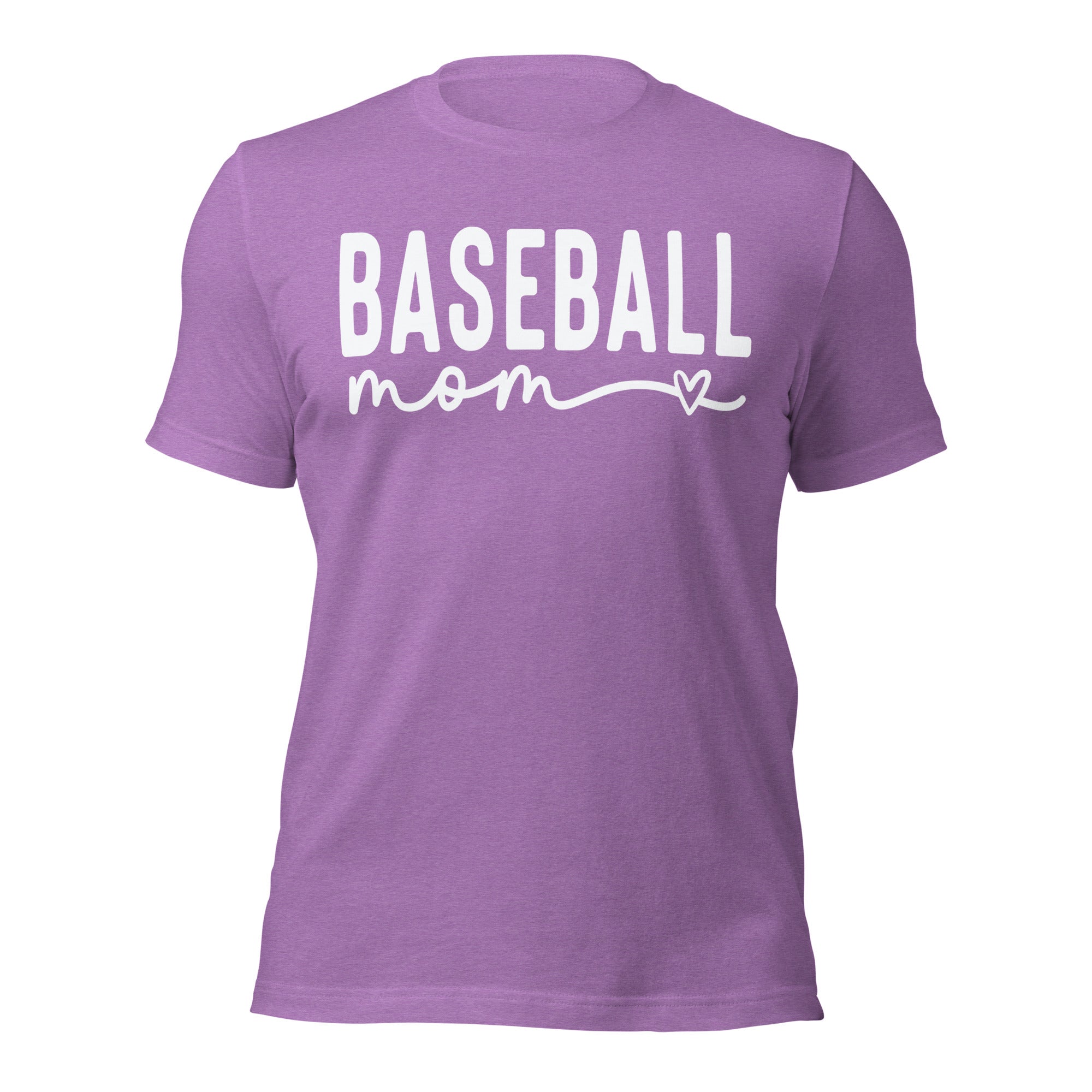 Baseball Mom Heart Tee